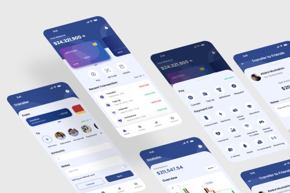 E-Wallet App UI Kit
