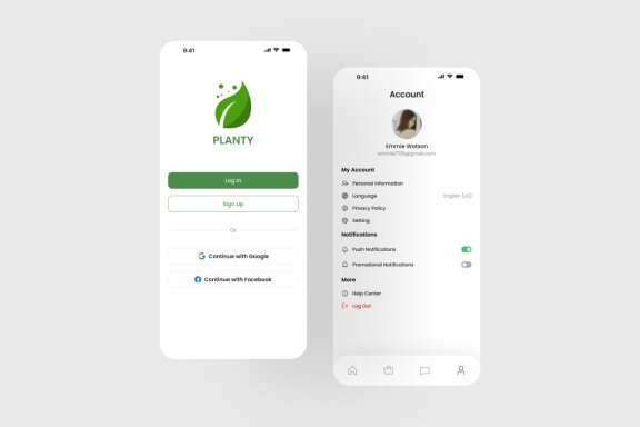  Plant Store App UI Kit