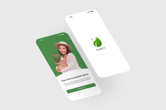  Plant Store App UI Kit