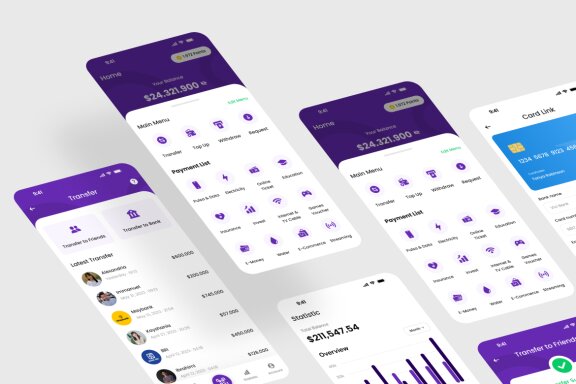 E-Wallet App UI Kit