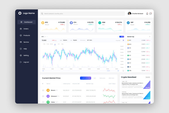 Crypto Dashboard UI Kit