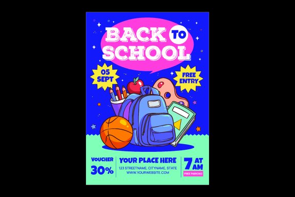 Back To school Flyer