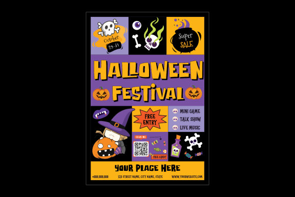 Halloween Festival Flyer