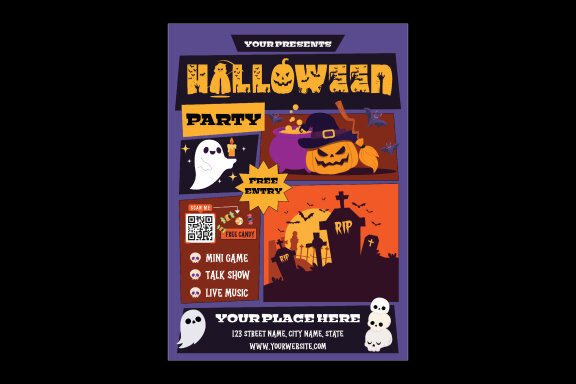 Halloween Day Flyer