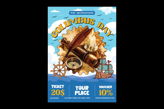 Columbus Day Flyer