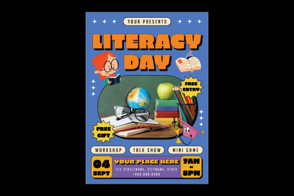 Literacy Day Flyer