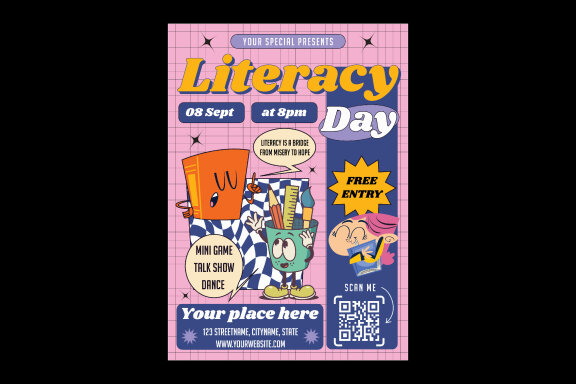 Literacy Day Flyer
