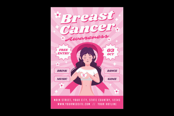 Breast Cancer Awareness Flyer