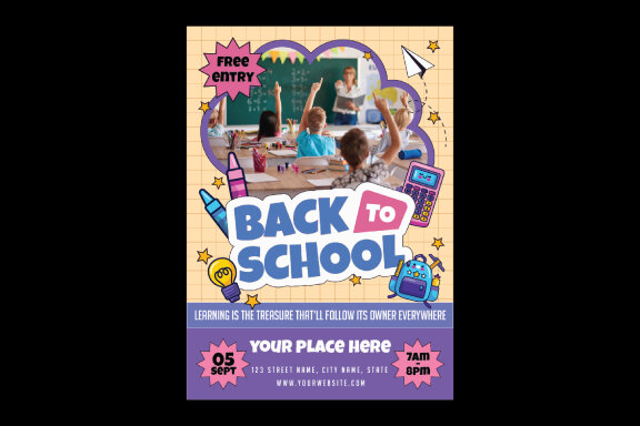 Back To School Flyer
