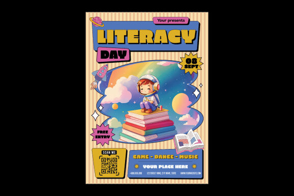 Literacy Day Flyer
