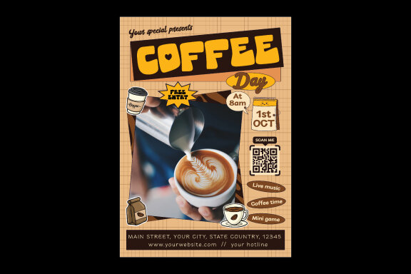 Coffee Day Flyer