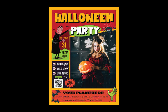 Halloween Party Flyer