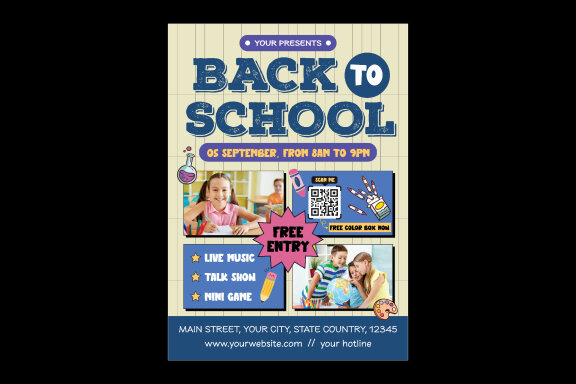 Back To school Flyer