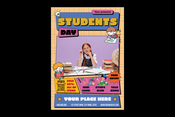 Students Day Flyer