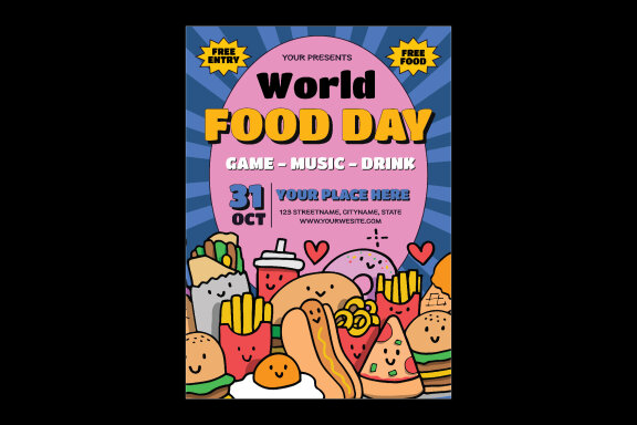 Food Day Flyer