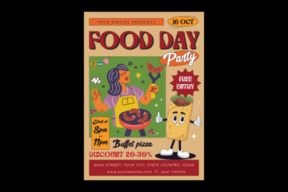 Food Day Flyer