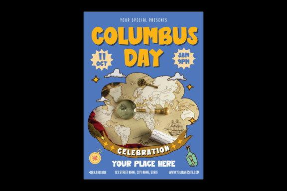 Columbus Day Flyer