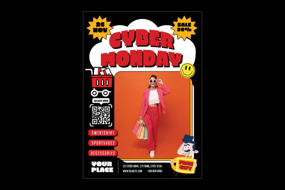 Cyber Monday Flyer