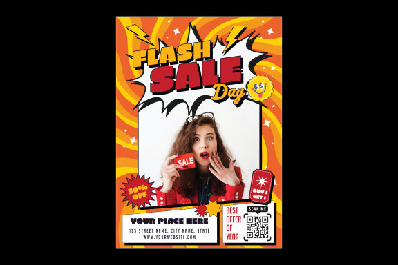 Flash Sale Flyer