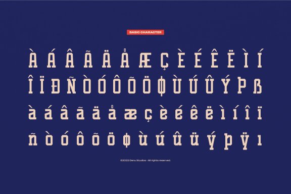Capitan Playden | Sport Display Font
