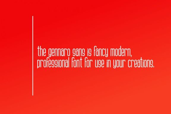 Gennaro Sans Serif