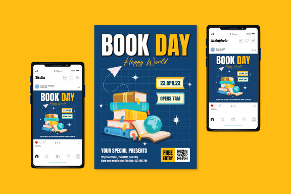 Book Day Flyer