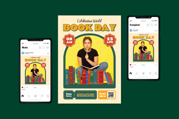 Book Day Flyer