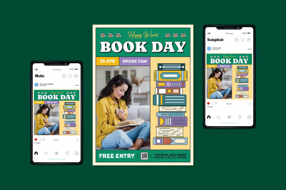 Book Day Flyer
