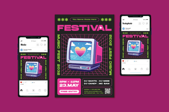  Music Festival Flyer