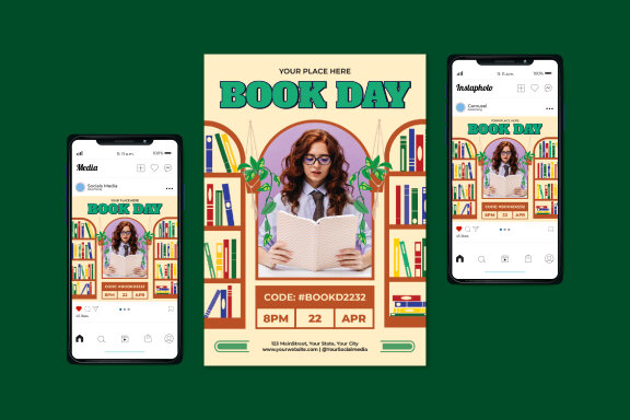 Book Day Flyer