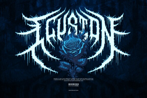 Death Blizard | Death Metal Font