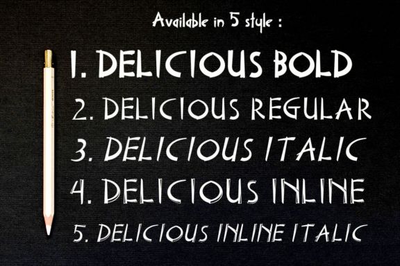 Delicious Font Family