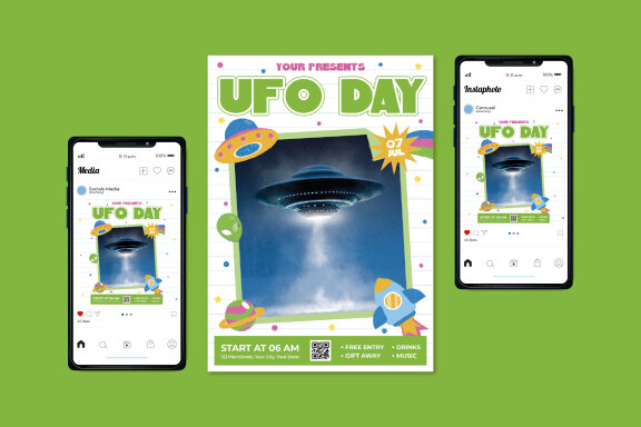 UFO Day Flyer
