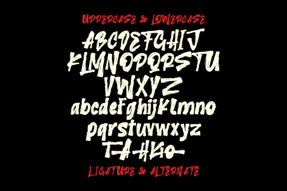 Mockate Brushes Handmade Font